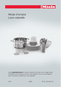 Mode d’emploi Miele G 6130 SC Lave-vaisselle