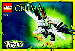 Manual Lego set 70124 Chima Eagle legend beast