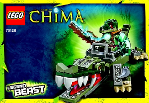 Mode d’emploi Lego set 70126 Chima Le Croco Légendaire