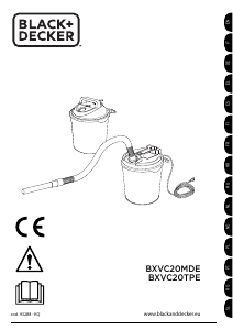 Manual Black and Decker BXVC20MDE Aspirador