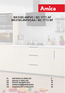 Bedienungsanleitung Amica BK3185.4NFVCAA Kühl-gefrierkombination