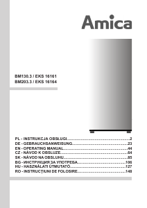 Instrukcja Amica BM203.3 Lodówka