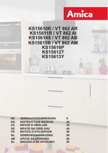 Manual Amica VT 862 AM Refrigerator