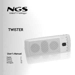 Manual NGS Twister Speaker