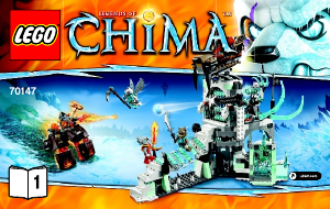 Mode d’emploi Lego set 70147 Chima La forteresse des glaces