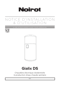 Mode d’emploi Noirot Gialix DS Chaudière