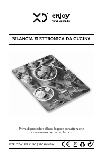 Manuale XD XDCAM9158K Bilancia da cucina