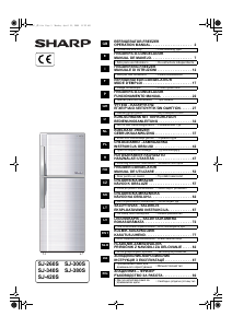 Manual Sharp SJ-300S Combina frigorifica