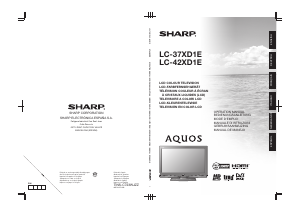 SimplyAll Telecomando Sostitutivo Per TV Sharp LC-42XD1E - Nessuna Programmazione Richiesta, Batterie Incluse, Garanzia 1 Anno - 6
