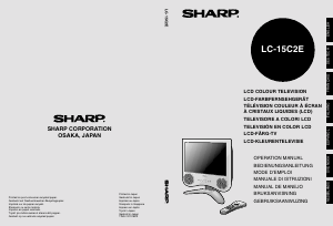Bruksanvisning Sharp LC-15C2E LCD TV