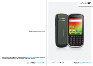 Bruksanvisning Alcatel One Touch 910 Mobiltelefon