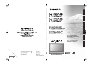 Mode d’emploi Sharp AQUOS LC-32BV8E Téléviseur LCD
