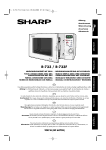 Handleiding Sharp R-733F Magnetron