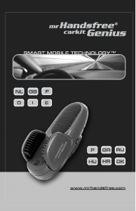 Manual de uso Mr.Handsfree Genius Kit manos libres