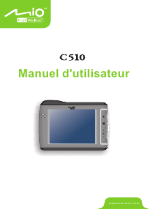 Mode d’emploi Mio C510E Système de navigation