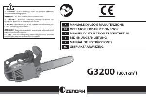 Manuale Zenoah G3200 Motosega