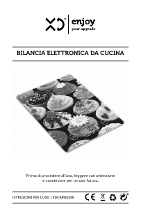 Manuale XD XDCAM9159K Bilancia da cucina