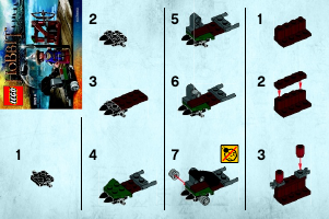 Mode d’emploi Lego set 30216 The Hobbit Garde du Lacville