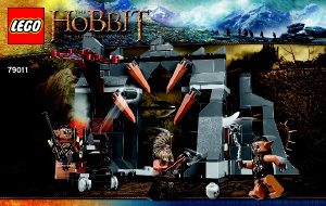Manual Lego set 79011 The Hobbit Dol Guldur ambush