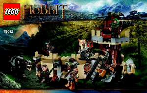 Käyttöohje Lego set 79012 The Hobbit Mirkwood keijukaisarmeija