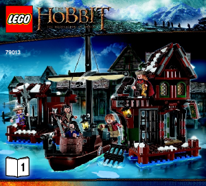 Manual Lego set 79013 The Hobbit Lake-town chase