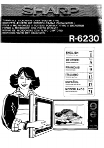 Handleiding Sharp R-6230 Magnetron