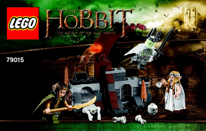 Käyttöohje Lego set 79015 The Hobbit Noitakuninkaan taistelu