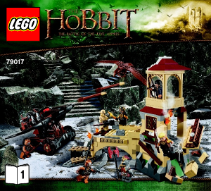 Manual Lego set 79017 The Hobbit The battle of the five armies