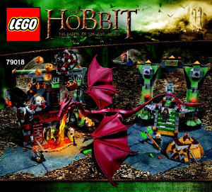 Manuale Lego set 79018 The Hobbit La montagna solitaria