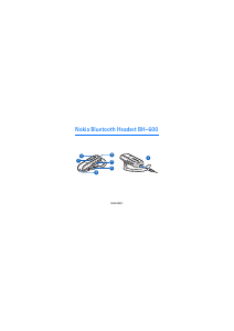 Mode d’emploi Nokia BH-600 Headset