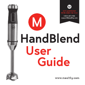Manual Mealthy HandBlend Hand Blender