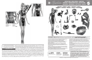 Bruksanvisning Mattel X6128 Barbie I Can Be... SeaWorld Trainer