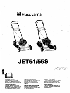 Handleiding Husqvarna JET51 Grasmaaier