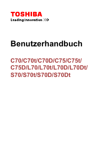 Bedienungsanleitung Toshiba L70Dt Notebook