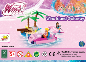Bedienungsanleitung Cobi set 25145 Winx Club Insel Urlaub
