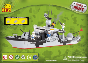 Bedienungsanleitung Cobi set 4435 Small Army Seestreitkräfte