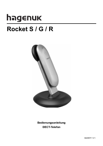Bedienungsanleitung Hagenuk Rocket G Schnurlose telefon