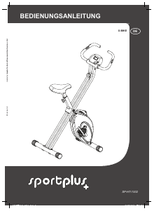 Bedienungsanleitung Sportplus SP-HT-1002 Heimtrainer