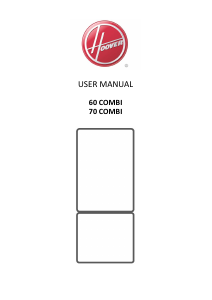 Manual Hoover HMNB 6182W5WDKN Fridge-Freezer