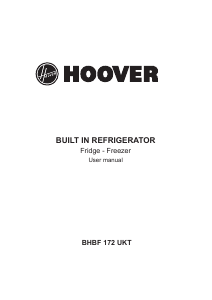 Bruksanvisning Hoover BHBF 172 UKT Kyl-frys