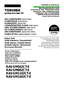 Bruksanvisning Toshiba RAV-SM1102CT-E Luftkonditionering