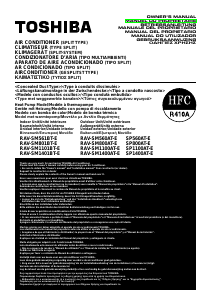 Bruksanvisning Toshiba RAV-SM1400AT-E Luftkonditionering