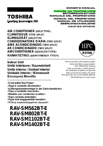 Bruksanvisning Toshiba RAV-SM562BT-E Luftkonditionering