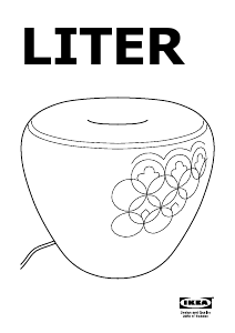 Priročnik IKEA LITER Svetilka