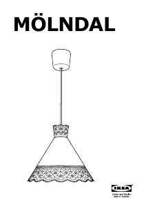 Manual IKEA MOLNDAL Lamp