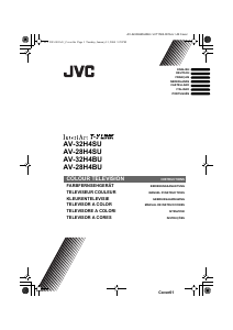 Mode d’emploi JVC AV-32H4SU Téléviseur