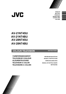 Mode d’emploi JVC AV-28NT4SU Téléviseur