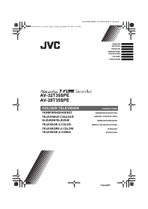 Mode d’emploi JVC AV-32T35SPE Téléviseur