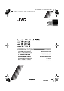 Mode d’emploi JVC AV-28H35SUE Téléviseur