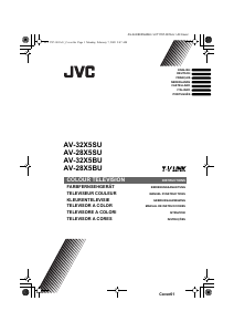 Mode d’emploi JVC AV-32X5BU Téléviseur